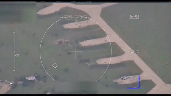 UAV trinh sát của Nga đã phát hiện ra máy bay bố trí trên đường lăn, mà không có bất kỳ vật che chắn nào như lưới ngụy trang, lưới chống UAV, mái che hoặc boongke; do vậy 7 chiếc Su-27 trở thành mục tiêu dễ dàng cho cuộc tấn công tên lửa của Nga.