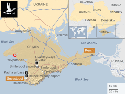 Truyền thông Nga cho rằng, với cự ly khoảng 70 km từ sân bay Donuzlav đến biên giới với Ukraine, rõ ràng đây là một thông điệp rõ ràng đối với Ukraine rằng, bất kỳ hành động khiêu khích nào cũng sẽ dẫn đến những hậu quả cực kỳ không mong muốn cho Kiev.