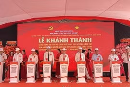 Vĩnh Long khánh thành hồ chứa nước ngọt 1.330 tỷ đồng ven sông Láng Thé