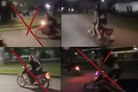 Đồng Nai xử lý nhóm thanh thiếu niên lạng lách, bốc đầu, đăng clip câu view