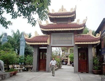 Thiền viện Sùng Phúc trước ngày dâng hương Đại tướng