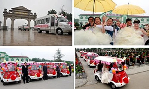 Kỳ lạ những cặp đôi thích tổ chức đám cưới ngoài nghĩa trang