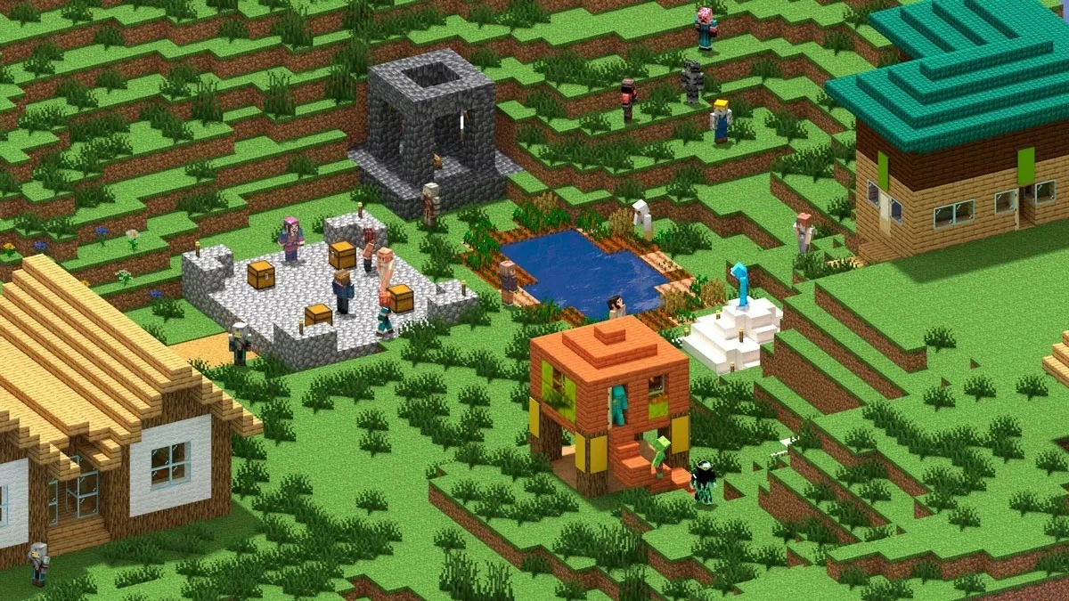 1.000 AI tự lập làng trong Minecraft, tạo văn minh lạ