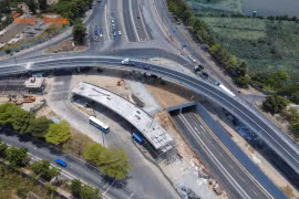 Cầu vượt đẹp "như dải lụa" nút giao quan trọng nhất TP HCM thông xe