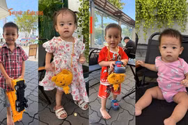 Bốn cháu bé bị bỏ rơi trong sân chùa ở TP HCM