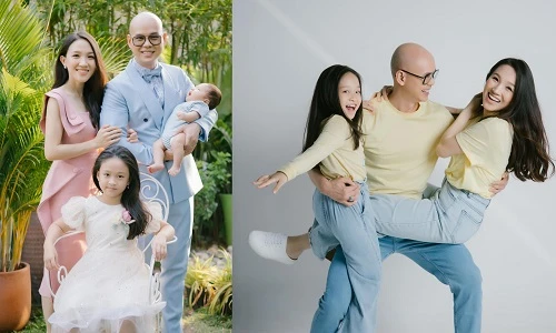 Tổ ấm hạnh phúc của Phan Đinh Tùng bên vợ đẹp con xinh