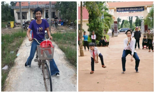 Hình ảnh đời thường hạnh phúc của Hoa hậu H'hen Niê