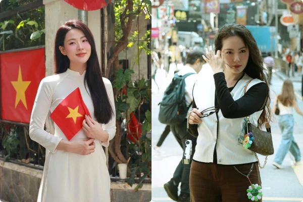 Hot face sao Việt: Minh Trang diện áo dài trắng đẹp tinh khôi
