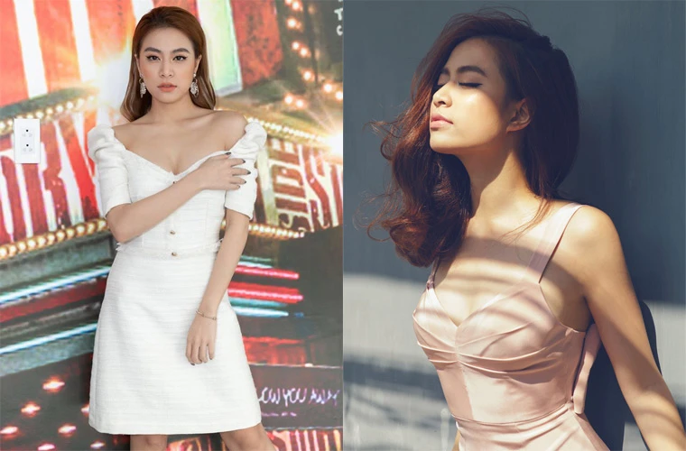 Hoàng Thùy Linh khoe khéo vòng 1 nửa kín nửa hở gợi cảm chết người 