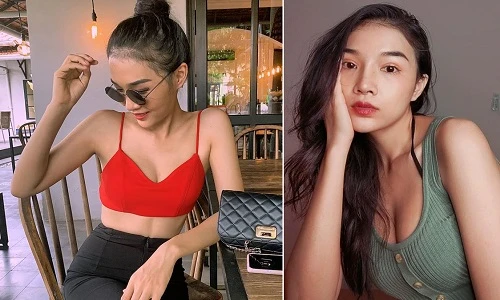 Nhan sắc nóng bỏng, xinh đẹp của em gái Hoàng Thùy