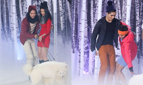 Quang Hùng, Kha Mỹ Vân hỗ trợ thí sinh Next Top Model