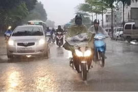 Ngày 4/5, Bắc Bộ mưa lớn diện rộng, Hà Nội có nơi mưa rất to
