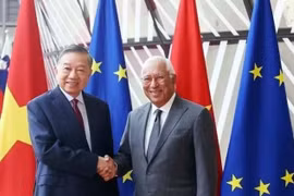 Tổng Bí thư, Chủ tịch nước Tô Lâm hội đàm với Chủ tịch Hội đồng châu Âu António Costa