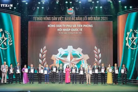 96 nông dân Việt Nam tiêu biểu được vinh danh nhân dịp 40 năm Đổi mới