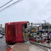 Lật xe khách giường nằm tại ngã tư Gò Găng khiến 2 người tử vong