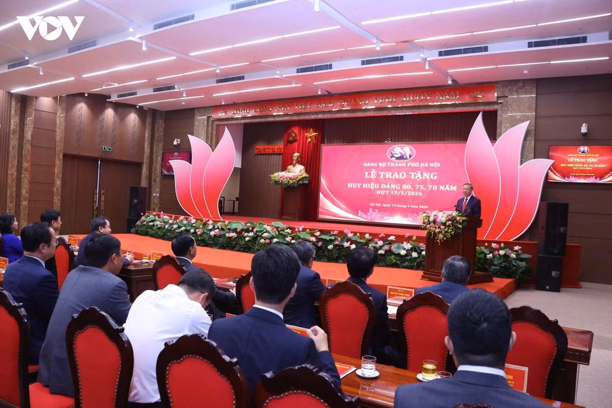 Toàn cảnh buổi lễ
