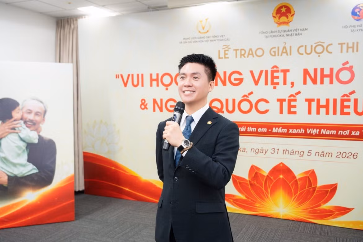 Ông Nguyễn Duy Anh - Tổng Thư ký Mạng lưới Giảng dạy tiếng Việt và Văn hóa Việt Nam toàn cầu