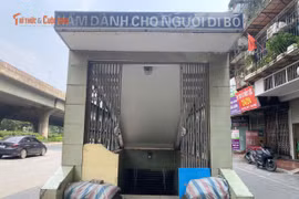 [GALLERY] Thực trạng các hầm đi bộ đầu tư tiền tỷ tại Hà Nội