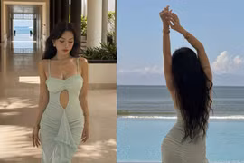 Sĩ Thanh diện váy cắt xẻ khoe đường cong 'mê người' 