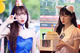 "Nữ thần cổ vũ" đón tuổi mới với những khoảnh khắc ngọt ngào