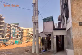 [VIDEO] Nhà "siêu mỏng" xuất hiện sau mở đường Lĩnh Nam
