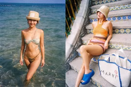 Quỳnh Anh Shyn ‘xả suộc’ đi biển với hội chị em, diện bikini cực nóng bỏng