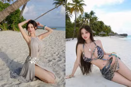 Hot girl triệu fan viral với loạt ảnh đi biển khoe body siêu thực