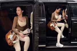 Joyce Phạm gây chú ý với vóc dáng thon gọn sau sinh dù là mẹ bỉm 4 con