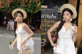 "Tiên nữ mukbang" gây thương nhớ với visual nàng thơ Hội An