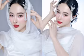 "Mỹ nhân cơ bắp" Angela Phương Trinh "quay xe" đầy nữ tính
