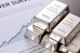 Giá bạc thế giới lùi về vùng 59 USD/ounce, bạc trong nước giảm nhẹ