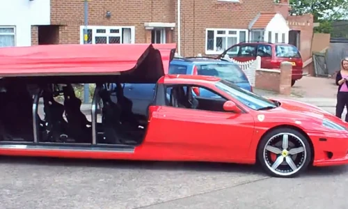Hình thù quái dị gây đau mắt của siêu xe Ferrari