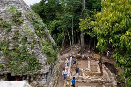 Tìm thấy thứ quái dị trong cung điện cổ của người Maya 