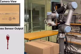 Robot học cách "nhìn xuyên đồ vật" nhờ sóng milimet