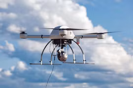 UAV cáp quang Kvazimachta của Nga có thể hoạt động 20 ngày trên chiến trường