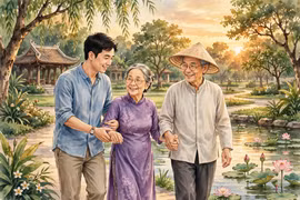 Báo hiếu thế nào để cha mẹ hạnh phúc tuổi già?