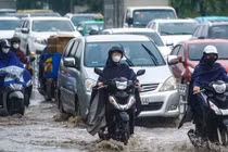 Không khí lạnh về, miền Bắc tiếp tục mưa to