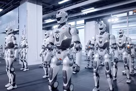 [GALLERY] Trung Quốc tăng tốc robot, 15 phút xuất xưởng 1 máy