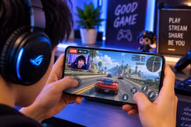 Smartphone biến livestream game thành việc đơn giản