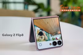 [INFOGRAPHIC] Galaxy Z Flip8: Không chỉ đẹp, giờ đã thực dụng hơn 