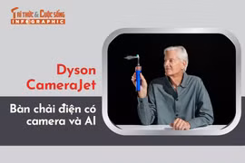 [INFOGRAPHIC] Dyson CameraJet, bàn chải điện có camera và AI 