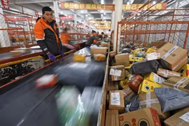 Một giây xử lý 6.200 đơn, logistics Trung Quốc lập kỷ lục