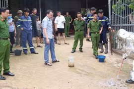 Công an Sơn La xác minh hiện tượng lửa tự bốc cháy trên nền bê tông