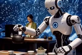 [GALLERY] Robot AI pha trà, Trung Quốc biến lá trà thành "mỏ vàng" mới 