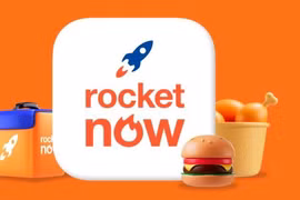 [GALLERY] Rocket Now gây sốt với giao đồ ăn giá gốc, miễn phí ship