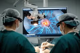 AI lần đầu đi mổ não, bác sĩ vẫn trực tiếp cầm dao