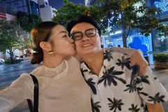 Siêu mẫu Thanh Hằng hạnh phúc bên chồng nhạc trưởng điển trai