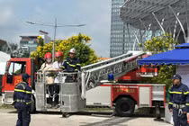 Ứng dụng nhiều công nghệ, thiết bị mới tại triển lãm quốc tế về PCCC
