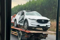 Ô tô lật trên cao tốc Phan Thiết – Dầu Giây, không có người bị thương