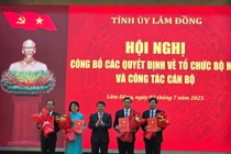 Bổ nhiệm nhân sự lãnh đạo HĐND và UBND tỉnh Lâm Đồng